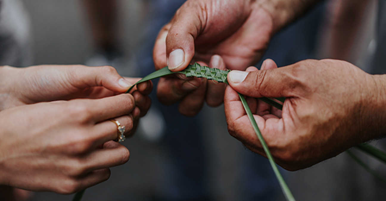 How to weave lomandra plant
