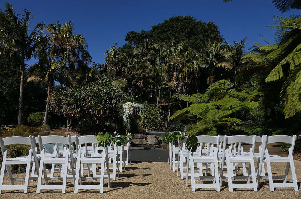 Wedding at the connection garden abg