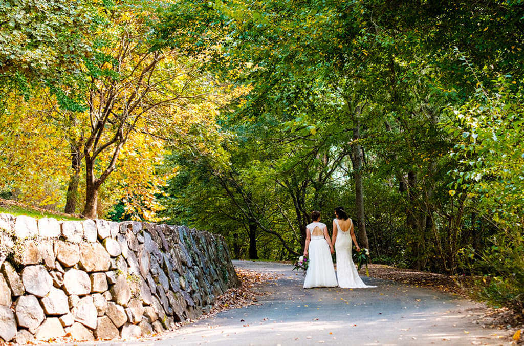 wedding at the bmbg garden