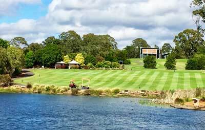 Australian Botanic Garden Mount Annan lawn