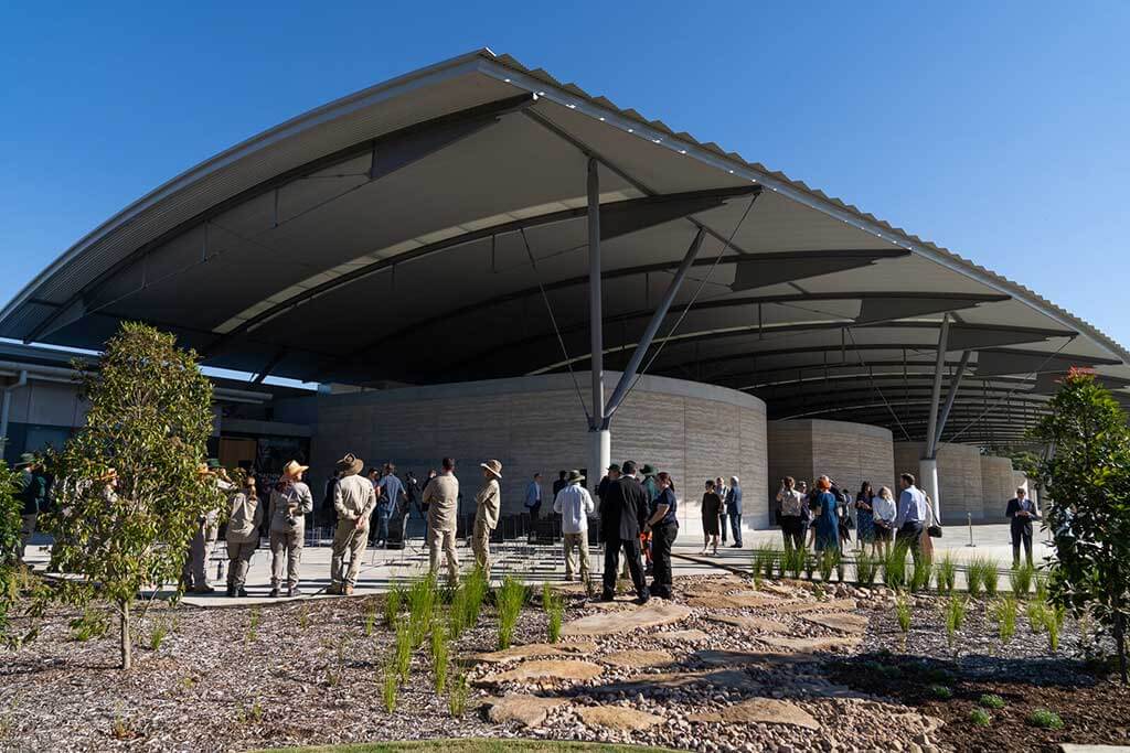 The National Herbarium of NSW opening ceremony