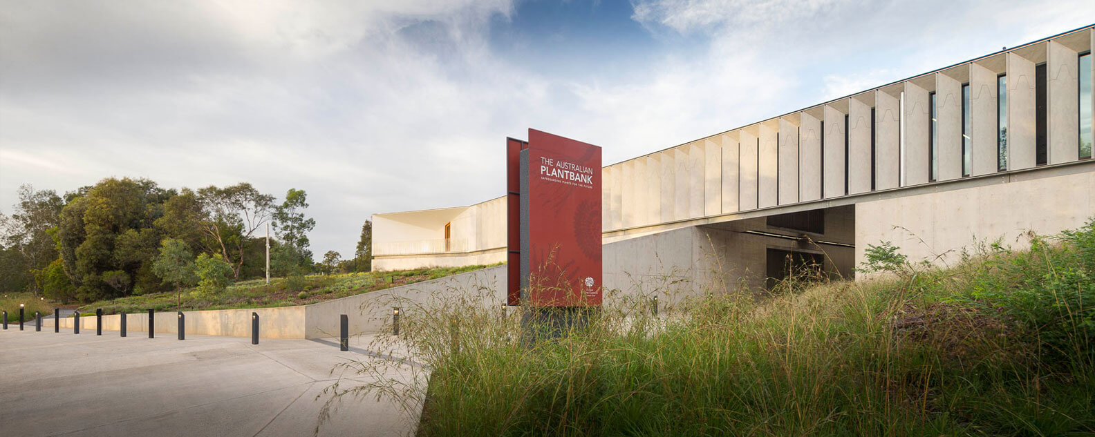 The entry to the Australian Plantbank at Mount Annan