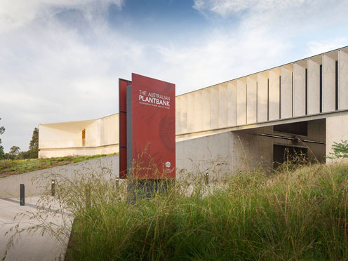 The entry to the Australian Plantbank at Mount Annan