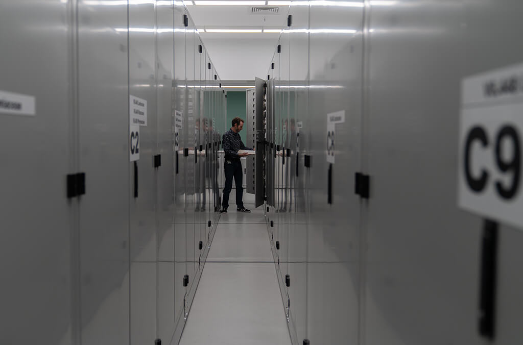 State-of-the-art plant vaults at the National Herbarium of New South Wales