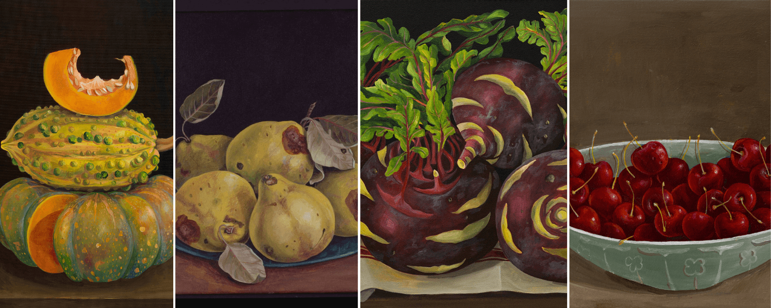 Still Life paintings by Charlotte Thodey
