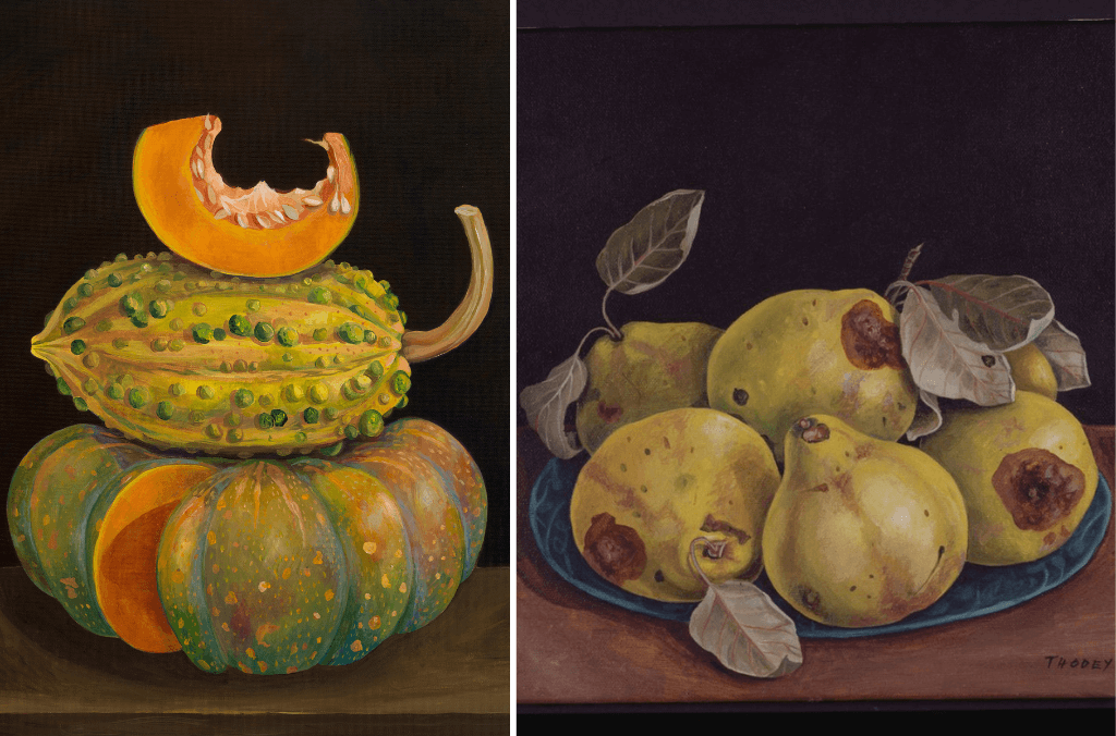 Still Life paintings by Charlotte Thodey