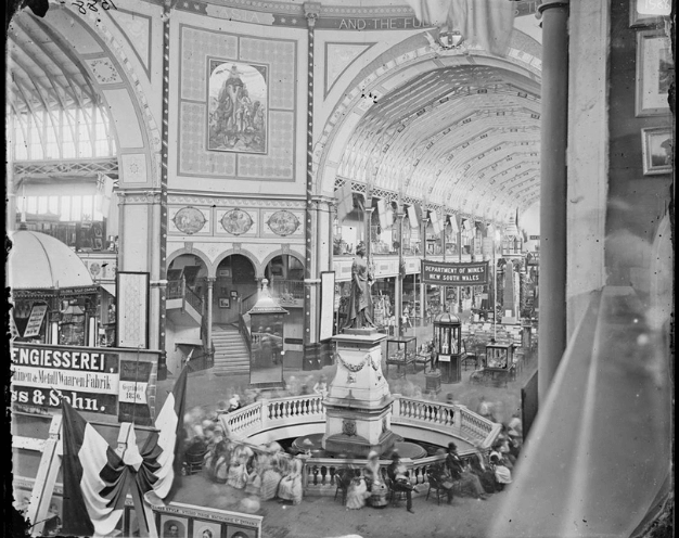 Inside the Garden Palace