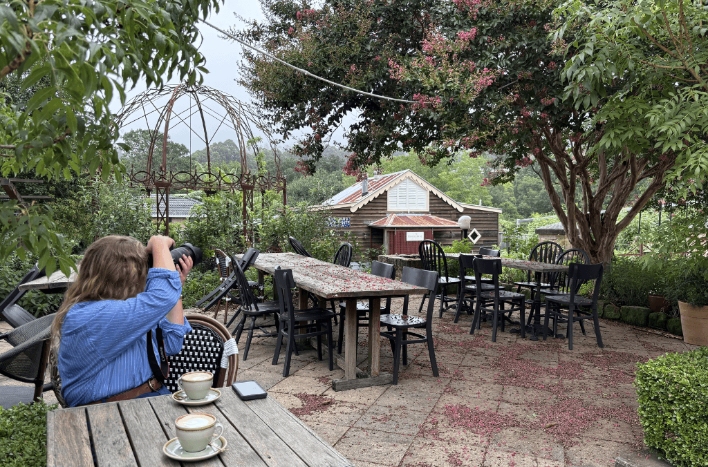 Lochiel House is a nice stop on the way to Blue Mountains Botanic Garden Mount Tomah.