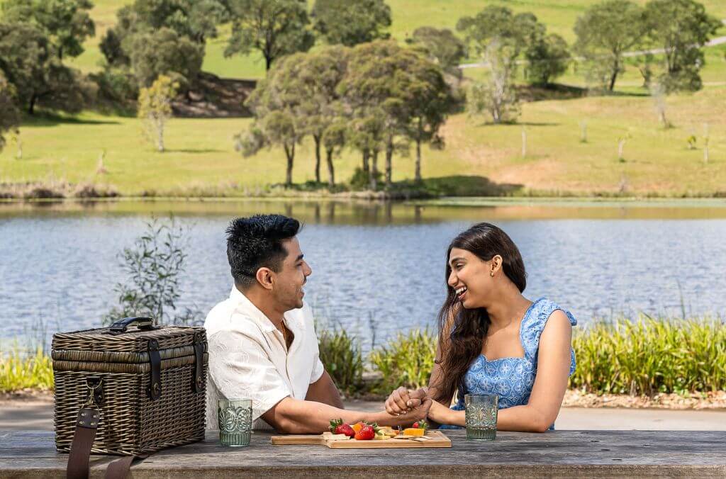 Lakeside Lawn at Australian Botanic Garden Mount Annan has lovely picnic spots.