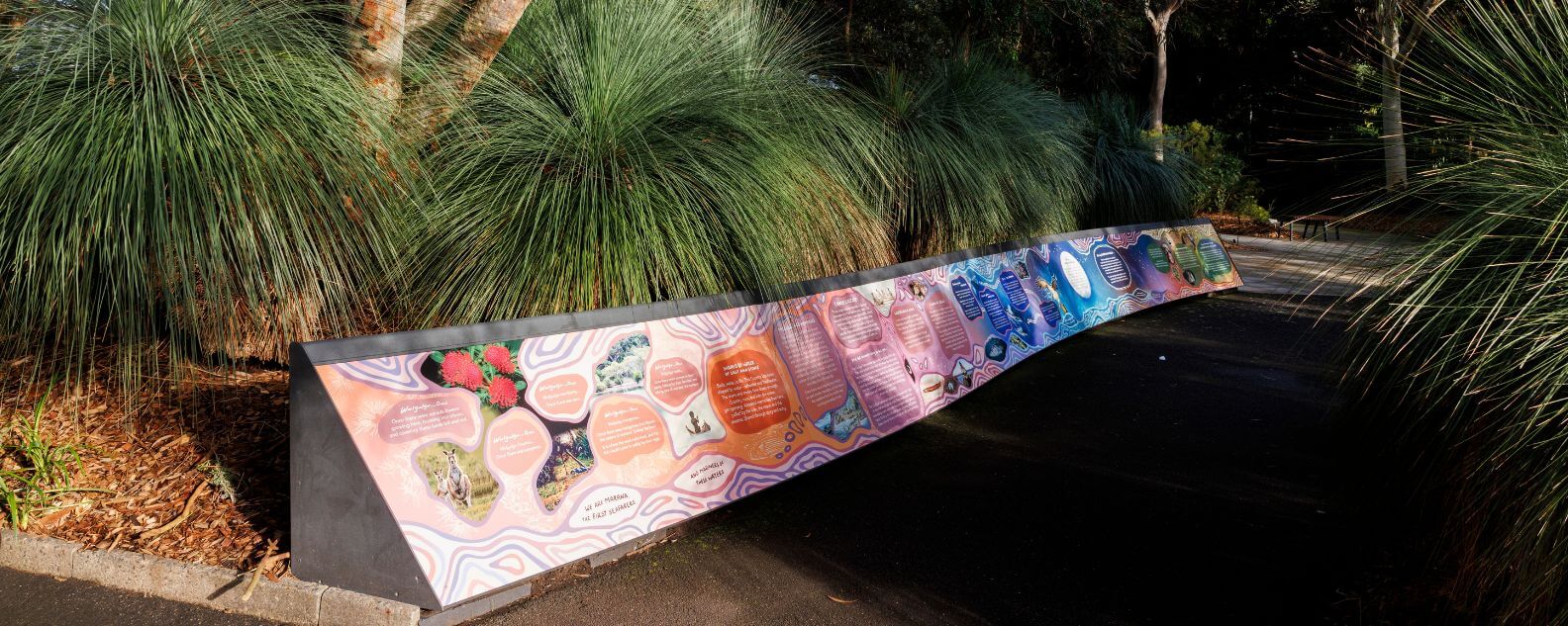 Renewed Gadigal Story Journey for Cadi Jam Ora at Royal Botanic Garden Sydney.
