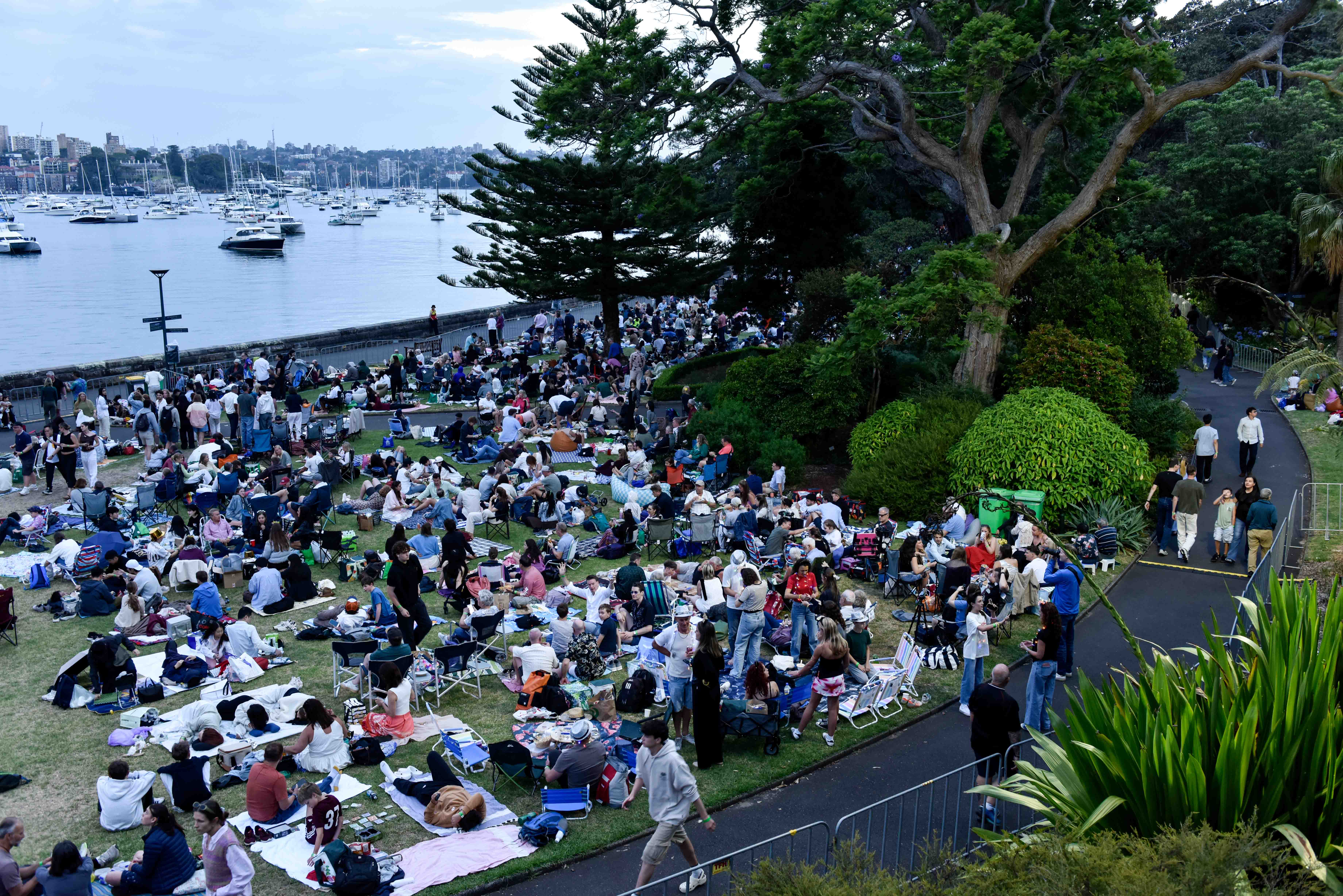 People having a picnic