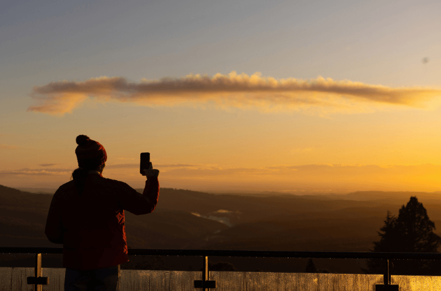 Sunrise at Mount Tomah