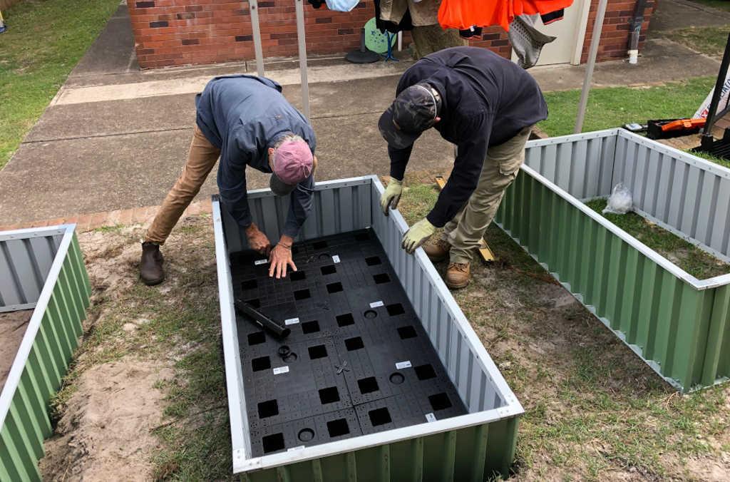 Building a Wicking Bed Botanic Gardens of Sydney