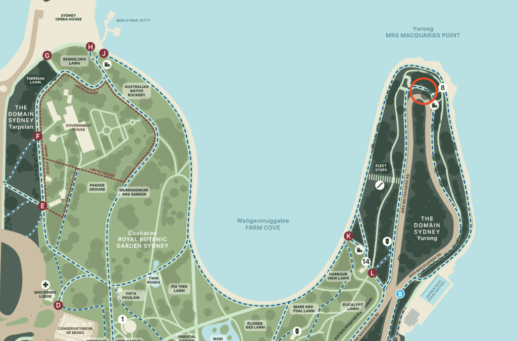 Location Plan – The Point (existing temporary food and beverage outlet)